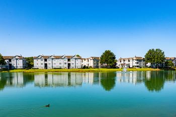 Breathtaking lake view from property